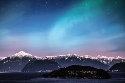 Aurora boreal em Tromsø