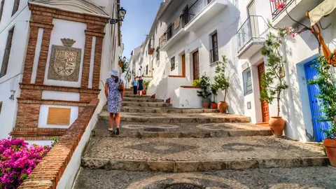 Casco antiguo de Frigiliana · 2