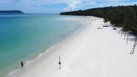 Praia Long Set Koh Rong