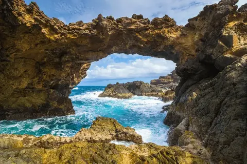 Natural Bridge and Baby Bridge
