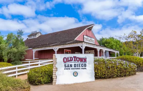 Vieux-quartier du parc historique de l'État de San Diego