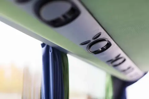 Llegando en autobús a San Sebastián · 2