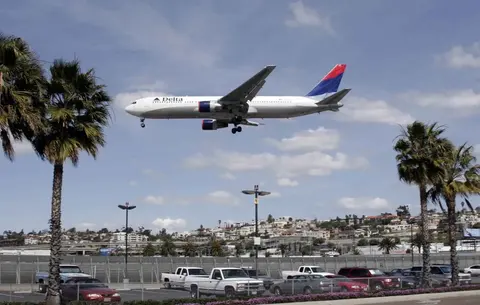 By plane