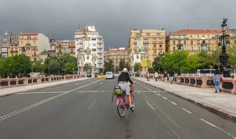 Sich in San Sebastián bewegen