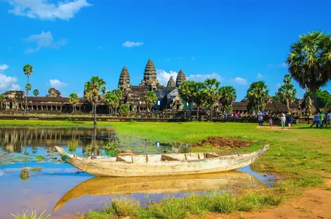 Pianificazione intorno al monsone della Cambogia